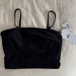 NWT ALO CONVERTIBLE BANDEAU TUBE TOP S
